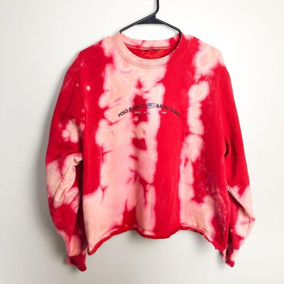 Polo Ralph Lauren Sweaters - Polo Ralph Lauren Logo Tie Dye Sweater
